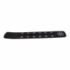 Black wooden incense stand "Pentagram" (25.5 x 3.7 x 0.5 cm)