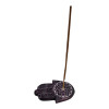 Stone Incense Stand "Hamsa Palm", Purple (9x5.7x1 cm)