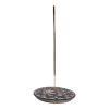 Incense stand "OM" round stone (d-10.1 cm)