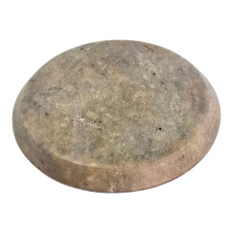 Incense stand "OM" round stone (d-10.1 cm)
