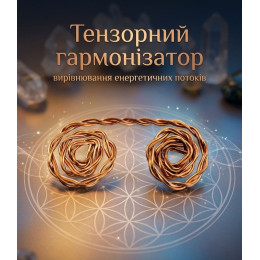 Тензорный гармонизатор "Спираль Гармонии" витый (6х3 см), медь марки М-1 (2 мм)