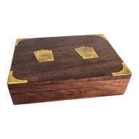 Шкатулка для карт палисандр (15,3х11,5х4 см)
