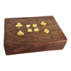 Rosewood card box (16x11.2x4.2 cm)