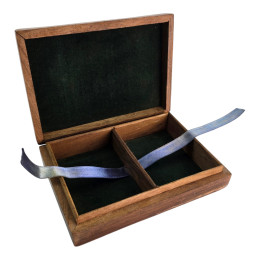 Шкатулка для карт палисандр (16х11,2х4,2 см)