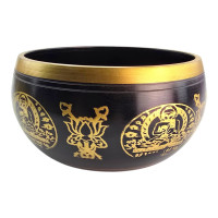 Singing bowl "Buddha" (d - 13.5, h - 6.5 cm)