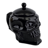 Чашка керамическая "Череп"  (13х16х6,7 см)