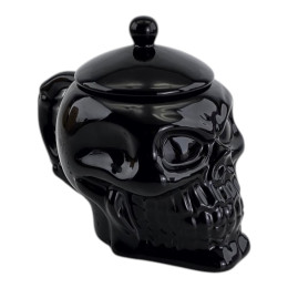 Чашка керамическая "Череп"  (13х16х6,7 см)