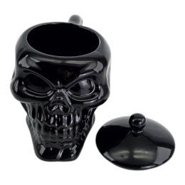 Чашка керамическая "Череп"  (13х16х6,7 см)