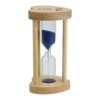 Hourglass with blue sand for 3 minutes (8.2 x 4.2 x 4.2 cm)