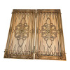 Carved backgammon set "Harmony of Dragons," made of solid wood (56 x 27.5 x 7 cm). Hand-painted. Amber chips.