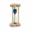 Hourglass with blue sand for 5 minutes (8.2 x 4.2 x 4.2 cm)