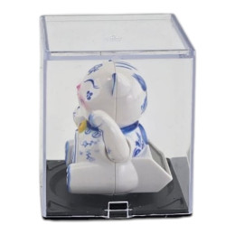 Кошка Манэки Нэко на солнечной батарее (6,4х5,4х5,4 см)