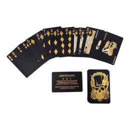 Карты игральные пластиковые«Череп" (9,8х6,5х2,5 см)