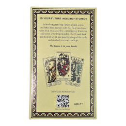 Карти Таро "Тату Таро: Чорнило та інтуїція" (Tattoo Tarot: Ink & Intuition) (10,5х6,2х2,7 см)