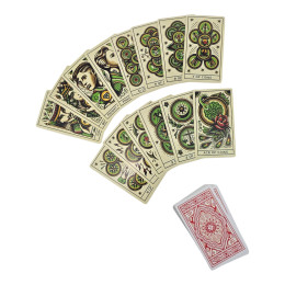 Карти Таро "Тату Таро: Чорнило та інтуїція" (Tattoo Tarot: Ink & Intuition) (10,5х6,2х2,7 см)
