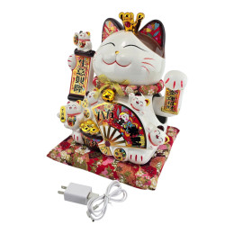 Кошка Манэки Нэко керамическая (31х30х20,5 см)