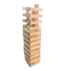Giant Jenga Party (Giant Jenga), 48 pieces of solid ash (12.5x12.5x38.5 cm), weight 5 kg.