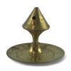 Подставка под благовония бронза (3.6х 4,5х 2 см)