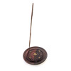 Incense stand round rosewood (d-10.2 cm)(4