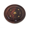 Incense stand round rosewood (d-10.2 cm)(4