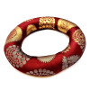 Singing bowl pillow burgundy (d-14 cm)