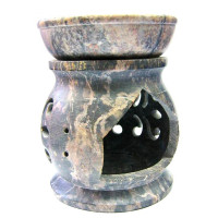 Soapstone aroma lamp (7.5x6x6 cm)