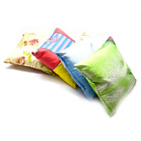 Pillow with dry herbs "Lavender and Juniper" (23*23cm.)