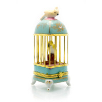 Скринька птах у клітці