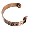 Copper bracelet with magnets "Wave"