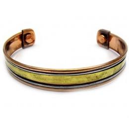 Copper bracelet with magnets (No1)